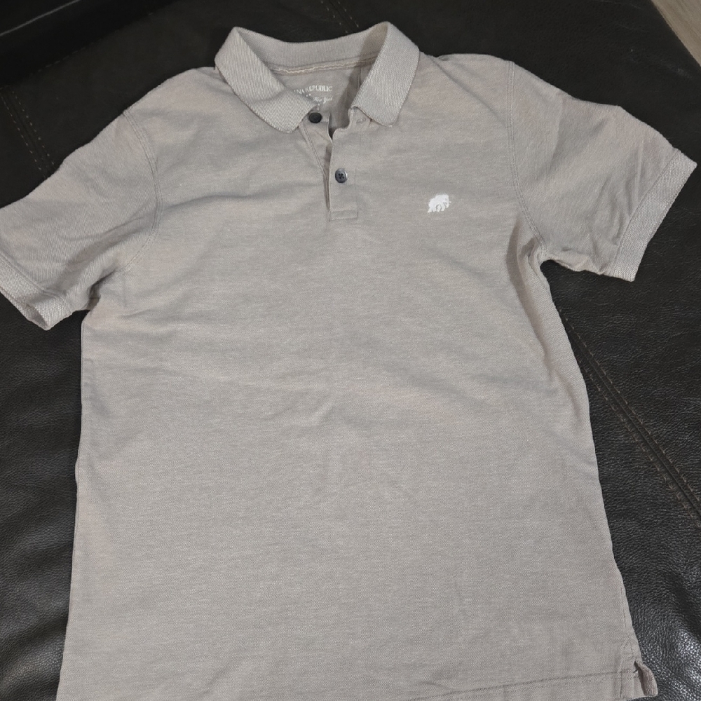 3 For 20 Banana Republic Light Gray Polo Shirt